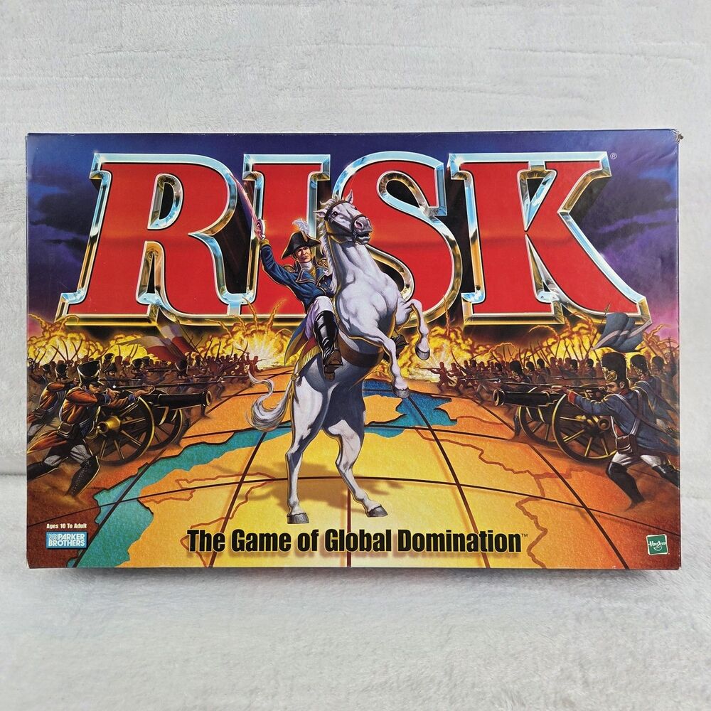 Vintage 1999 Risk Board Game Parker Brothers Complete With‎ Instructions
